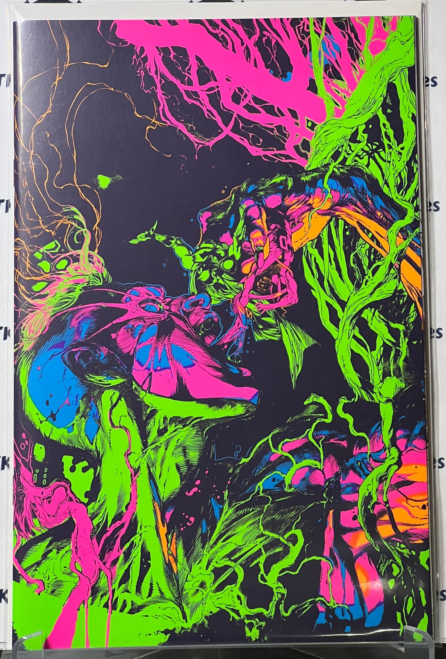 KNIGHT TERRORS # 1 CVR D IVAN REIS DARKEST HOUR NEON INK VARIANT DC COMIC BOOKS 2023