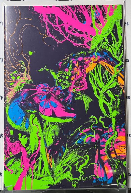 KNIGHT TERRORS # 1 CVR D IVAN REIS DARKEST HOUR NEON INK VARIANT DC COMIC BOOKS 2023