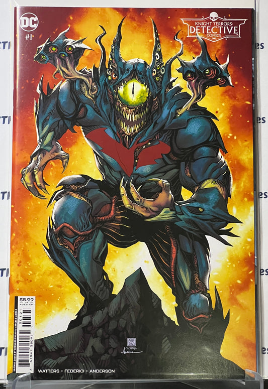 KNIGHT TERRORS DETECTIVE COMICS # 1 CVR B BERNARD CHANG VARIANT DC COMIC BOOKS 2023