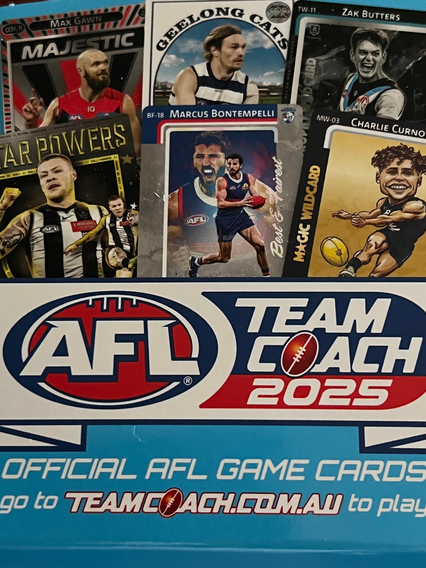 2025 AFL TEAMCOACH ZAK BUTTERS # SP-61 STAR POWERS PORT ADELAIDE CARD