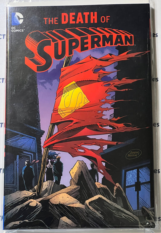 THE DEATH OF SUPERMAN # 1 SOFT COVER TRADEBACK DC COMIC BOOK NEW EDITION