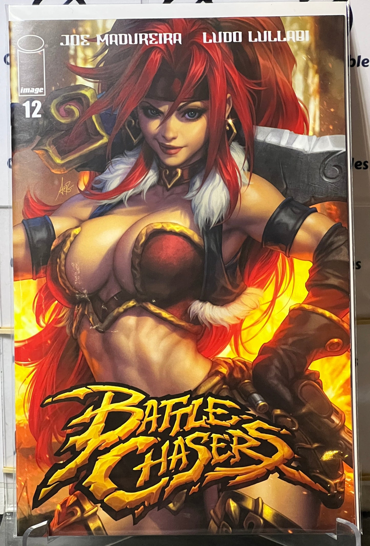 BATTLE CHASERS # 12 VARIANT D COVER IMAGE COMIC BOOK NM SEXY 2023