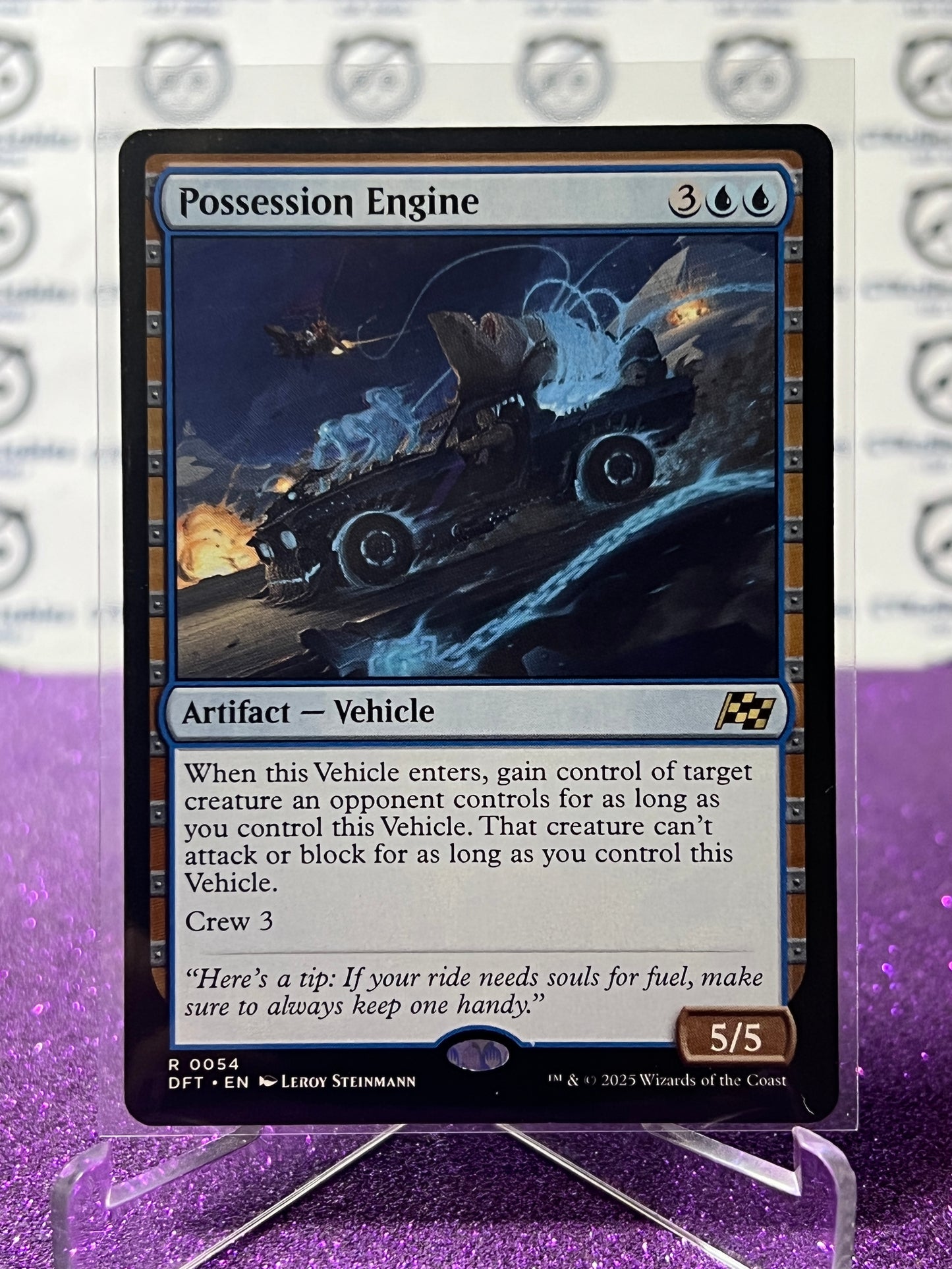 2025 MAGIC THE GATHERING AETHERDRIFT POSSESSION ENGINE # R 0054 NON-FOIL ARTIFACT CARD