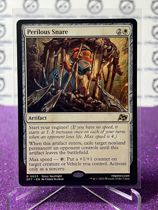2025 MAGIC THE GATHERING AETHERDRIFT PERILOUS SNARE # R 0023 NON-FOIL ARTIFACT CARD