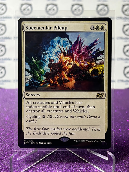 2025 MAGIC THE GATHERING AETHERDRIFT SPECTACULAR PILEUP # R 0029 NON-FOIL SORCERY CARD