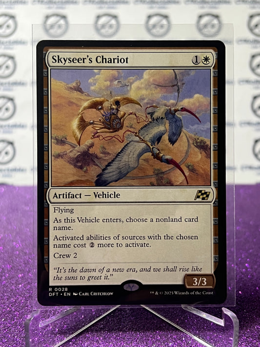 2025 MAGIC THE GATHERING AETHERDRIFT SKYSEER'S CHARIOT # R 0028 NON-FOIL ARTIFACT CARD