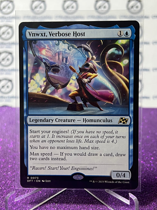 2025 MAGIC THE GATHERING AETHERDRIFT VNWXT, VERBOSE HOST # R 0073 NON-FOIL CREATURE CARD