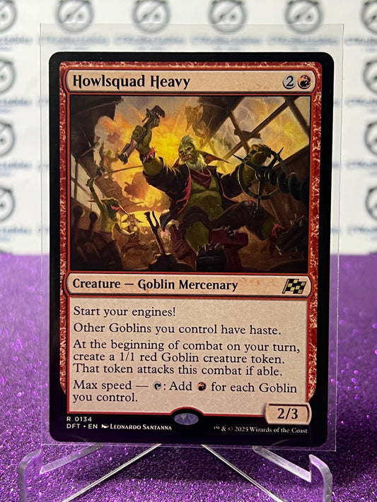 2025 MAGIC THE GATHERING AETHERDRIFT HOWLSQUAD HEAVY # R 0134 NON-FOIL CREATURE CARD
