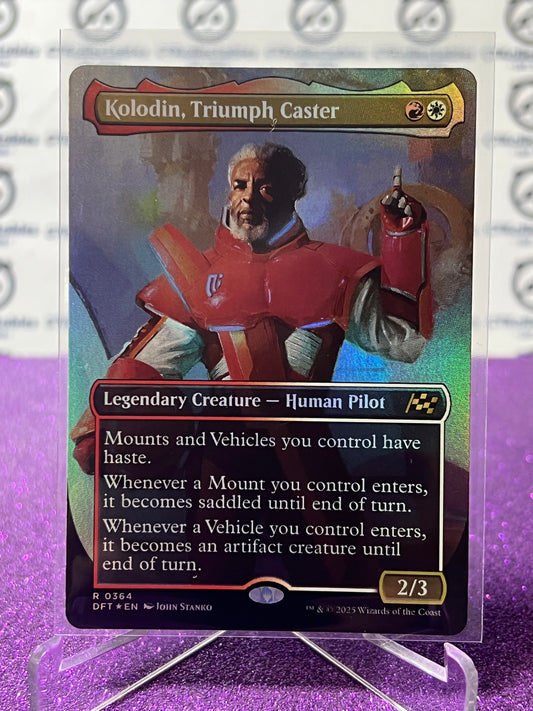 2025 MAGIC THE GATHERING AETHERDRIFT KOLODIN, TRIUMPH CASTER # R 0364 FOIL CREATURE CARD