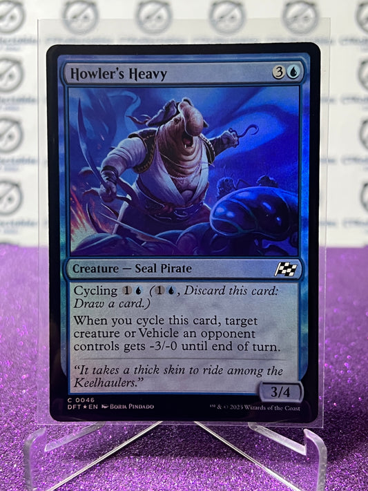 2025 MAGIC THE GATHERING AETHERDRIFT HOWLER'S HEAVY # C 0046 FOIL CREATURE CARD