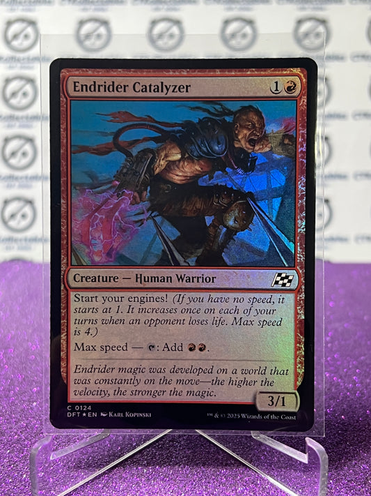 2025 MAGIC THE GATHERING AETHERDRIFT ENDRIDER CATALYZER # C 0124 FOIL CREATURE CARD