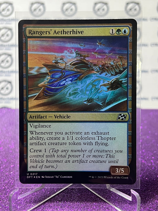 2025 MAGIC THE GATHERING AETHERDRIFT RANGERS' AETHERHIVE # U 0217 FOIL ARTIFACT CARD