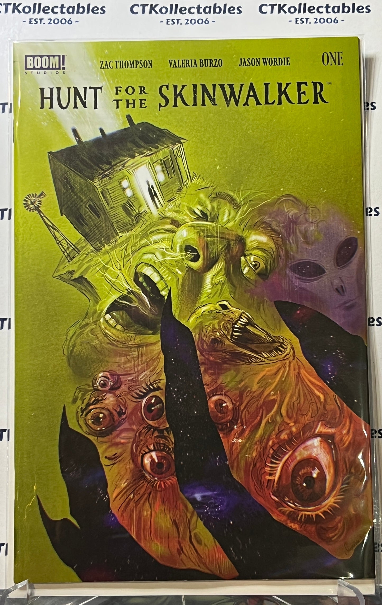 HUNT FOR THE SKINWALKER # 1 VARIANT BOOM STUDIOS COMIC BOOK 2023