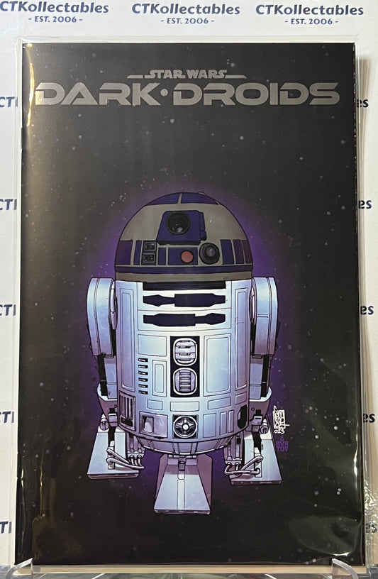 STAR WARS DARK DROIDS # 1 VARIANT R2D2 FOIL COVER MARVEL COMIC BOOK 2023