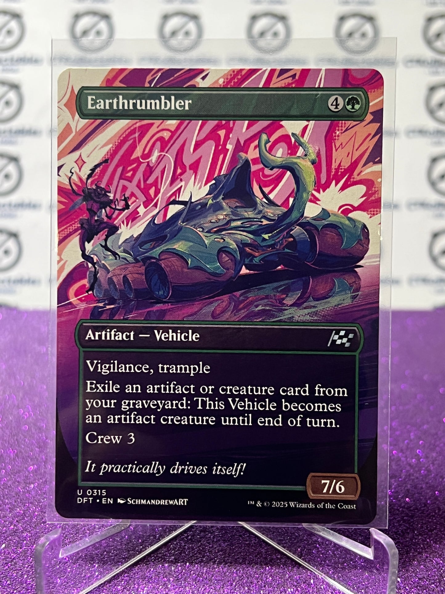 2025 MAGIC THE GATHERING AETHERDRIFT EARTHRUMBLER # U 0315 N0N-FOIL ARTIFACT CARD