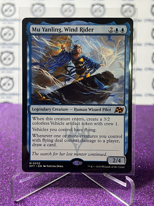 2025 MAGIC THE GATHERING AETHERDRIFT MU YANLING, WIND RIDER # M 0052  MYSTIC NON-FOIL CREATURE CARD