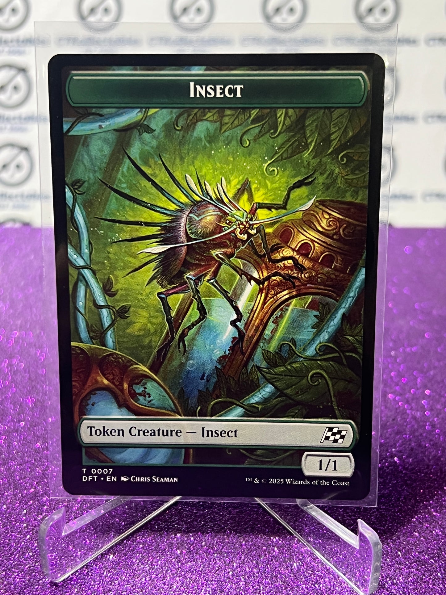 2025 MAGIC THE GATHERING AETHERDRIFT INSECT / ELEPHANT # T 0007 NON-FOIL TOKEN CARD