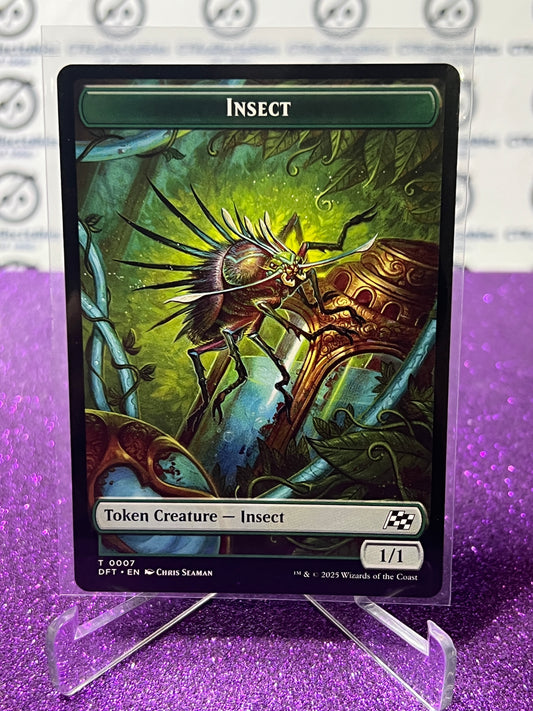 2025 MAGIC THE GATHERING AETHERDRIFT INSECT / ELEPHANT  # T 0007 NON-FOIL TOKEN CARD