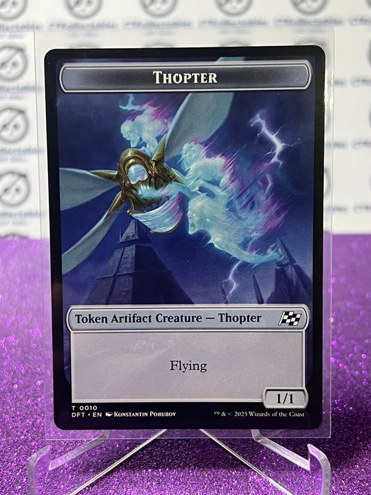 2025 MAGIC THE GATHERING AETHERDRIFT GOBLIN / THOPTER # T 0005 / 0010 NON-FOIL TOKEN CARD