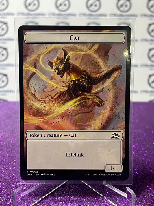 2025 MAGIC THE GATHERING AETHERDRIFT CAT / THOPTER  # T 0002 NON-FOIL TOKEN CARD