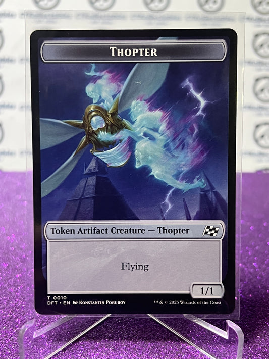 2025 MAGIC THE GATHERING AETHERDRIFT CAT / THOPTER  # T 0002 NON-FOIL TOKEN CARD