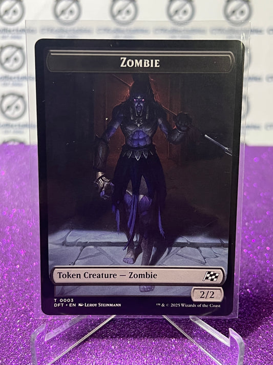 2025 MAGIC THE GATHERING AETHERDRIFT ELEPHANT / ZOMBIE # T 0006 / 0003 NON-FOIL TOKEN CARD