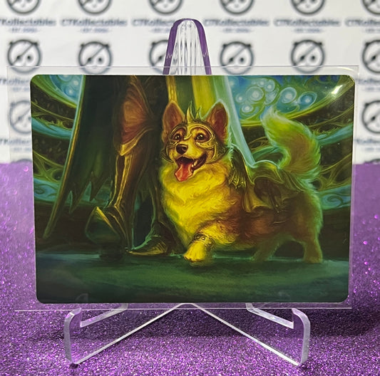 2025 MAGIC THE GATHERING AETHERDRIFT ART SERIES # 30/54 DISTRICT MASCOT CARD