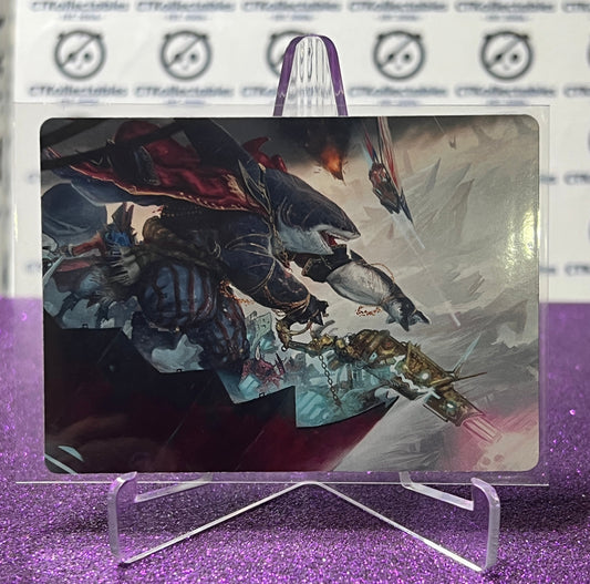 2025 MAGIC THE GATHERING AETHERDRIFT ART SERIES # 16/54 CAPTAIN HOWLER, SEA SCOURGE CARD