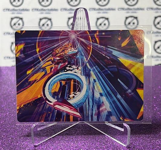 2025 MAGIC THE GATHERING AETHERDRIFT ART SERIES # 37/54 SPORTCYCLE SCOUTER CARD