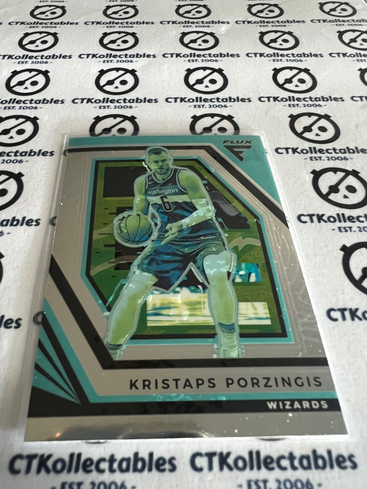2022-23 NBA Panini FLUX Base 60 Kristaps Porzingis Wizards
