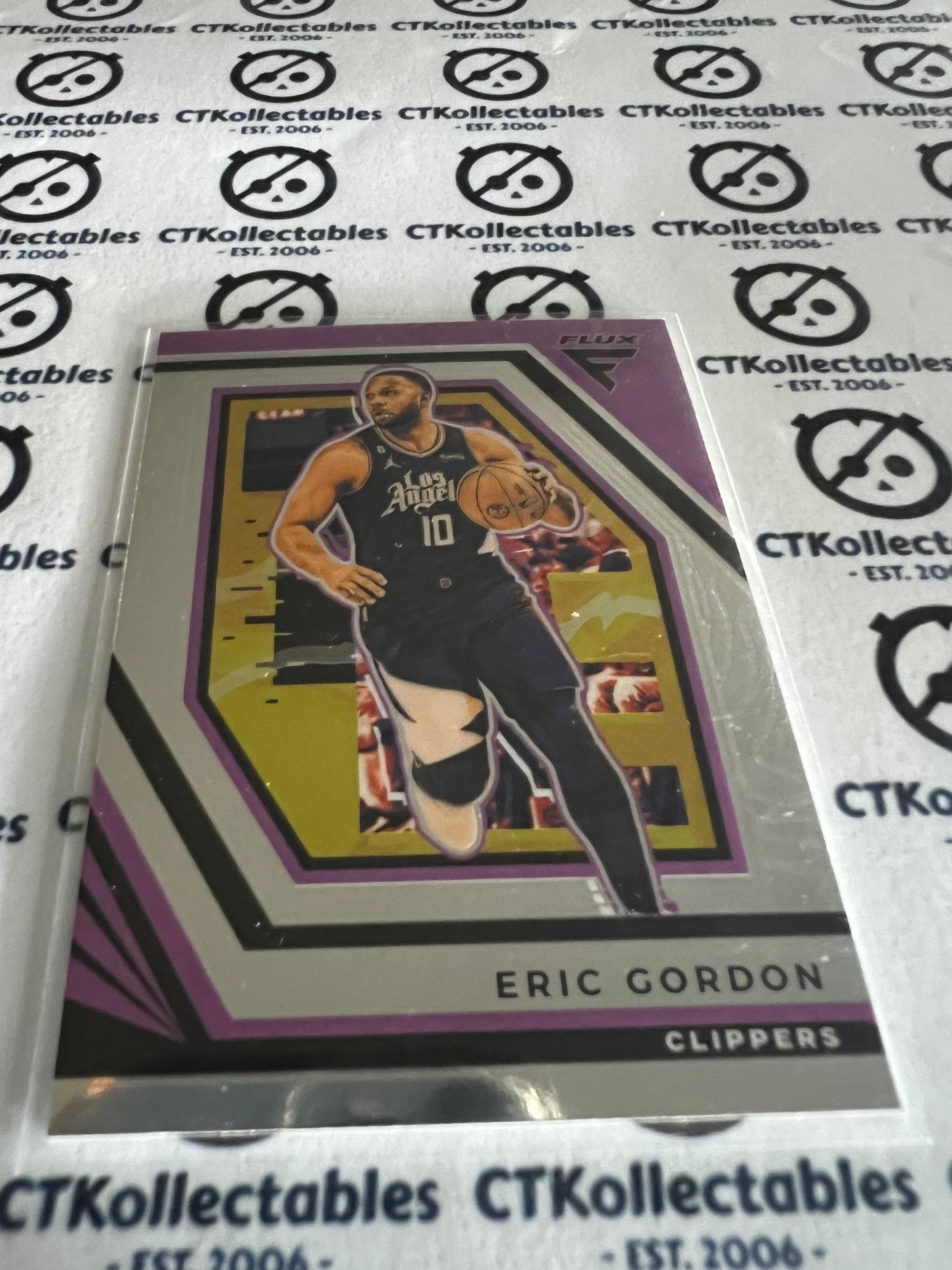 2022-23 NBA Panini FLUX Base 196 Eric Gordon Clippers