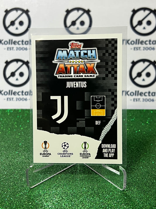 2023 TOPPS MATCH ATTAX GLEISON BREMER # 430 MAN OF THE MATCH SIGNATURE STYLE FOOTBALL SOCCER CARD