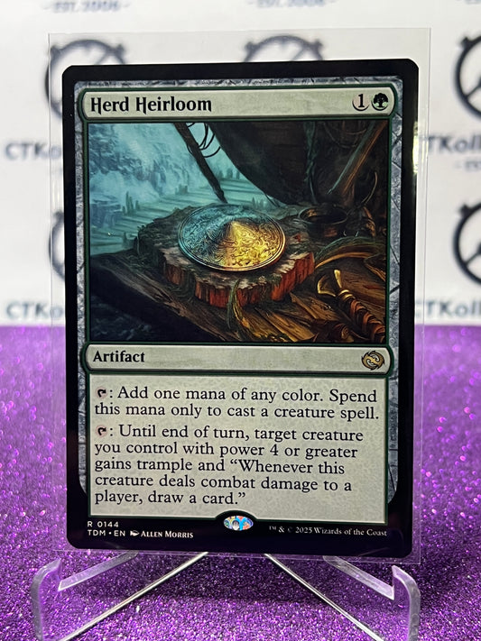 2025 MAGIC THE GATHERING TARKIR DRAGONSTORM HERD HEIRLOOM # R 0144 RARE NON-FOIL CARD