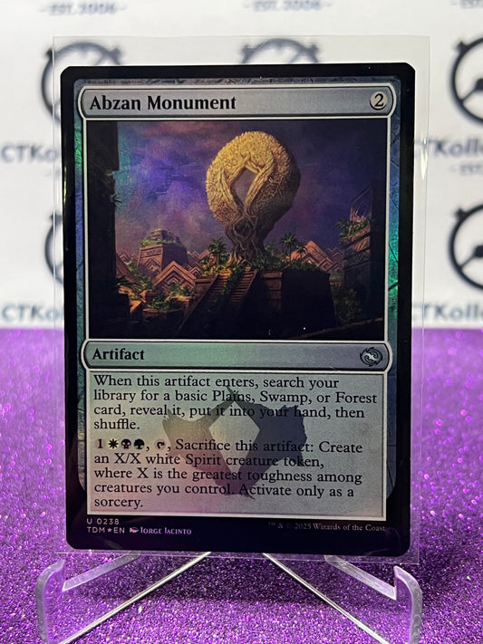 2025 MAGIC THE GATHERING TARKIR DRAGONSTORM ABZAN MONUMENT # U 0238 UNCOMMON FOIL CARD