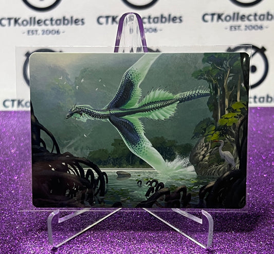 2025 MAGIC THE GATHERING TARKIR DRAGONSTORM ART SERIES TEVAL, ARBITER OF VIRTUE # 26/54  CARD