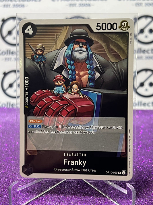 2025 ONE PIECE ROYAL BLOOD FRANKY # OP10-090 R TCG  FOIL CARD
