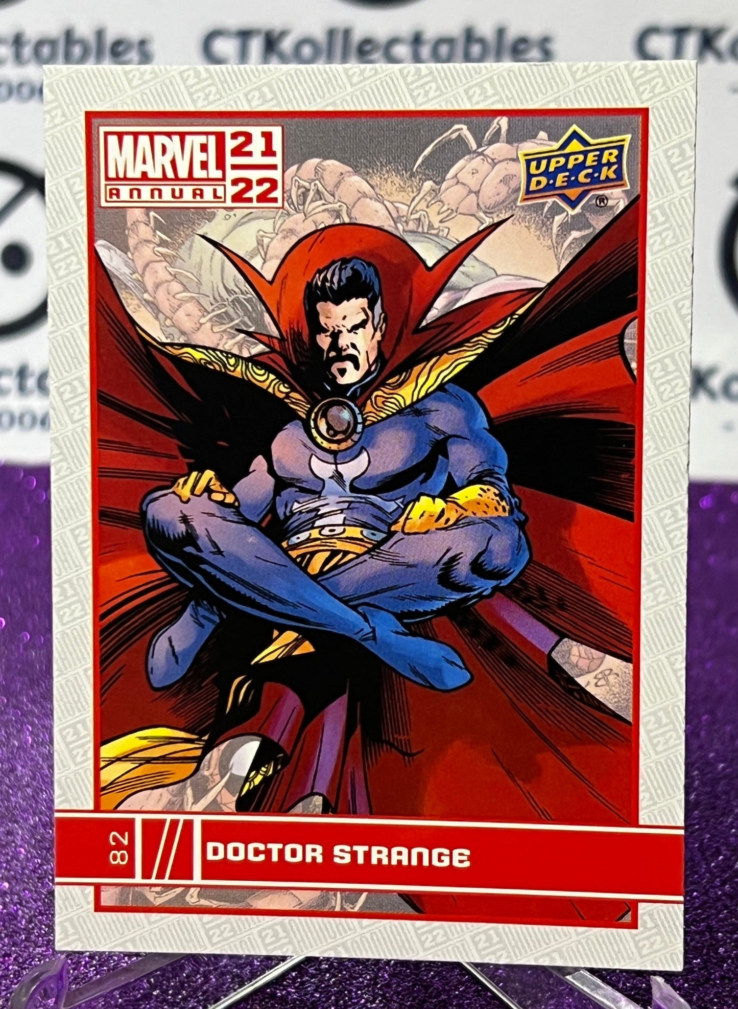 2021-22 MARVEL ANNUAL UPPER DECK DOCTOR STRANGE # 82 NON-SPORT TRADING CARD