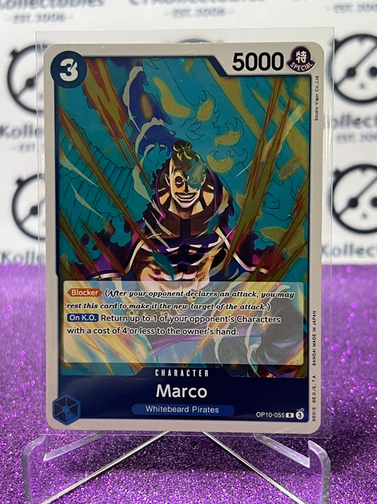 2025 ONE PIECE ROYAL BLOOD MARCO # OP10-055 R TCG  FOIL CARD
