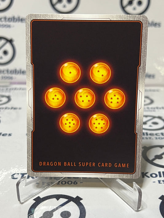 DRAGON BALL SS3 SON GOKU, PREMONITIONS 0F A FIERCE BATTLE # BT22-135 SPR FOIL CARD