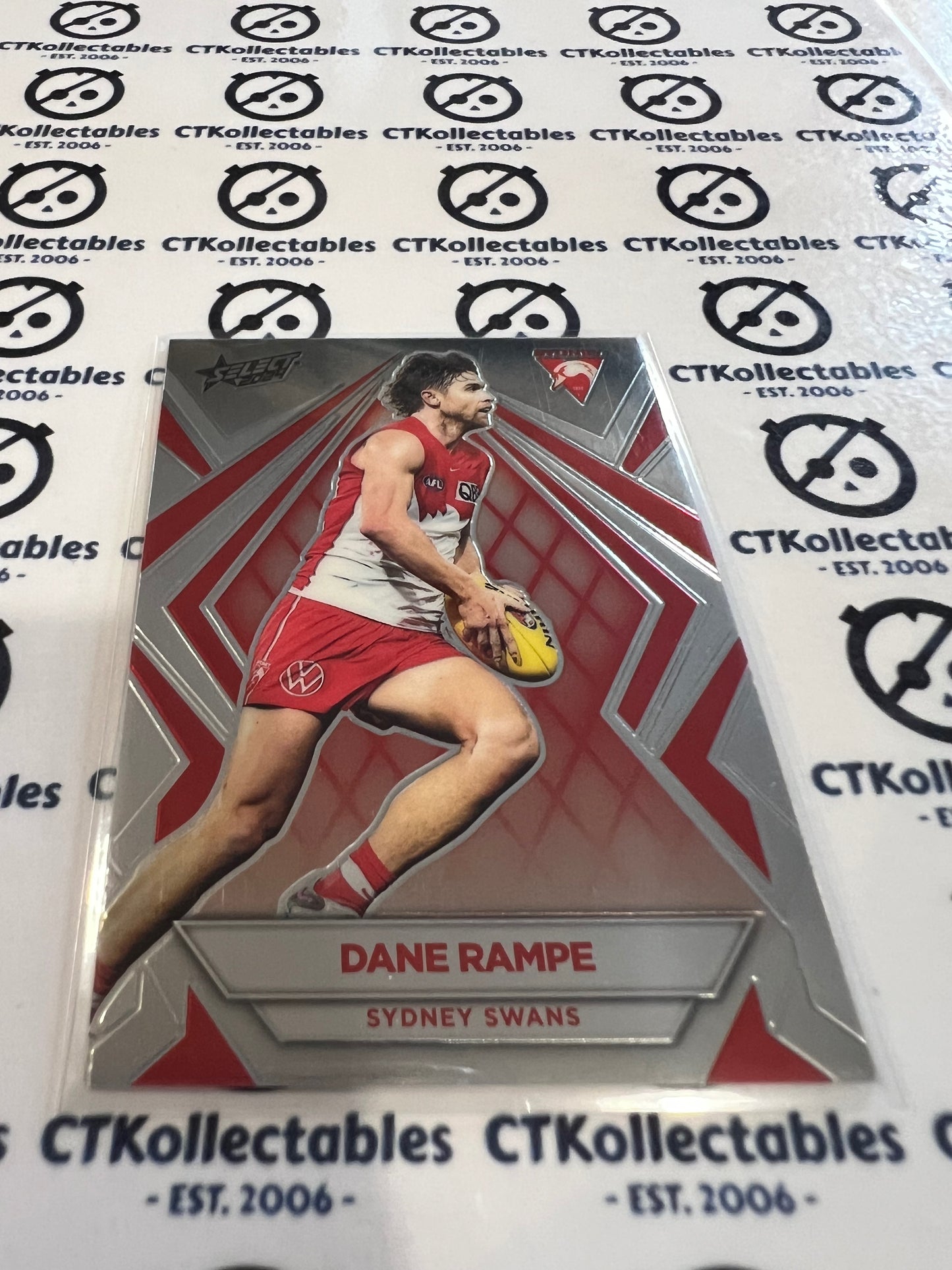 2024 AFL Footy Stars - Luminous Base #L158 Dane Rampe Sydney Swans
