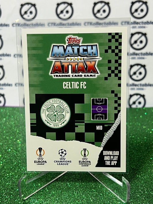 2023 TOPPS MATCH ATTAX CALLUM McGREGOR # 375 CAPTAIN BASE FOIL FOOTBALL SOCCER CARD