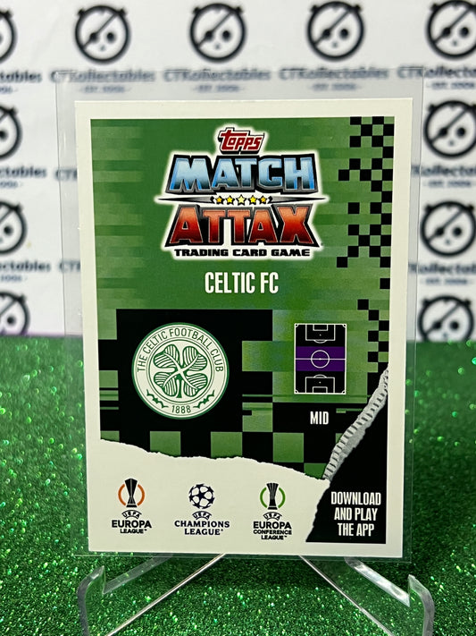 2023 TOPPS MATCH ATTAX CALLUM McGREGOR # 480 HERITAGE FOIL FOOTBALL SOCCER CARD