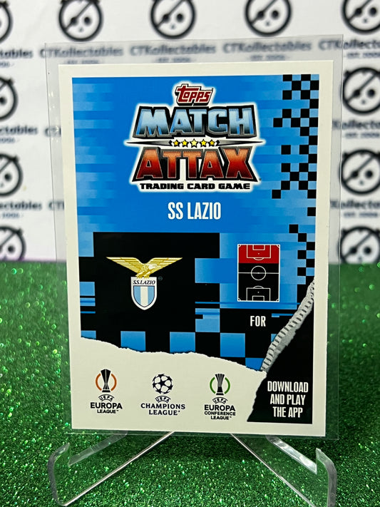 2023 TOPPS MATCH ATTAX CIRO IMMOBILE # 475 HERITAGE FOIL FOOTBALL SOCCER CARD