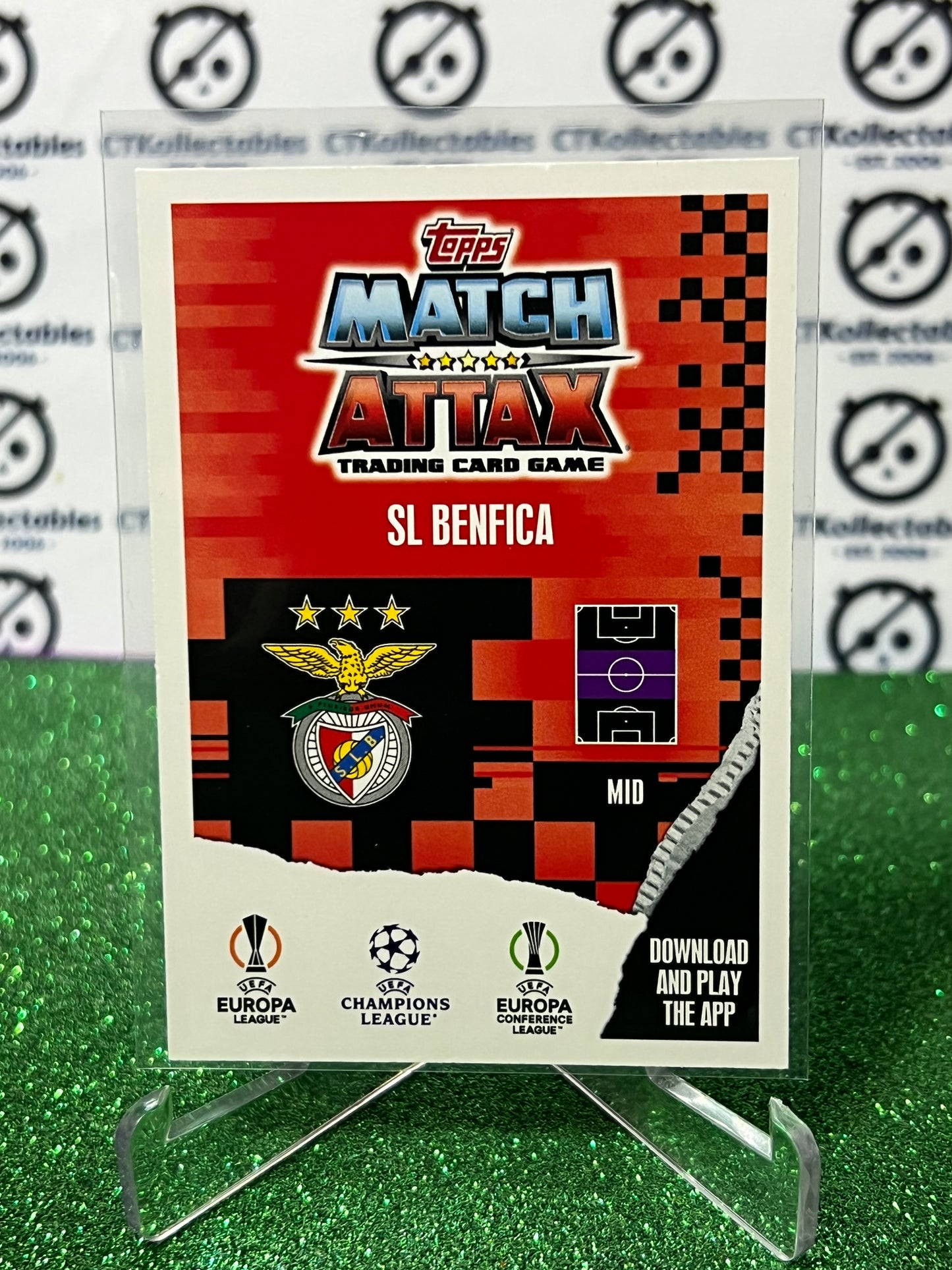 2023 TOPPS MATCH ATTAX RAFA SILVA # 469 HERITAGE FOIL FOOTBALL SOCCER CARD
