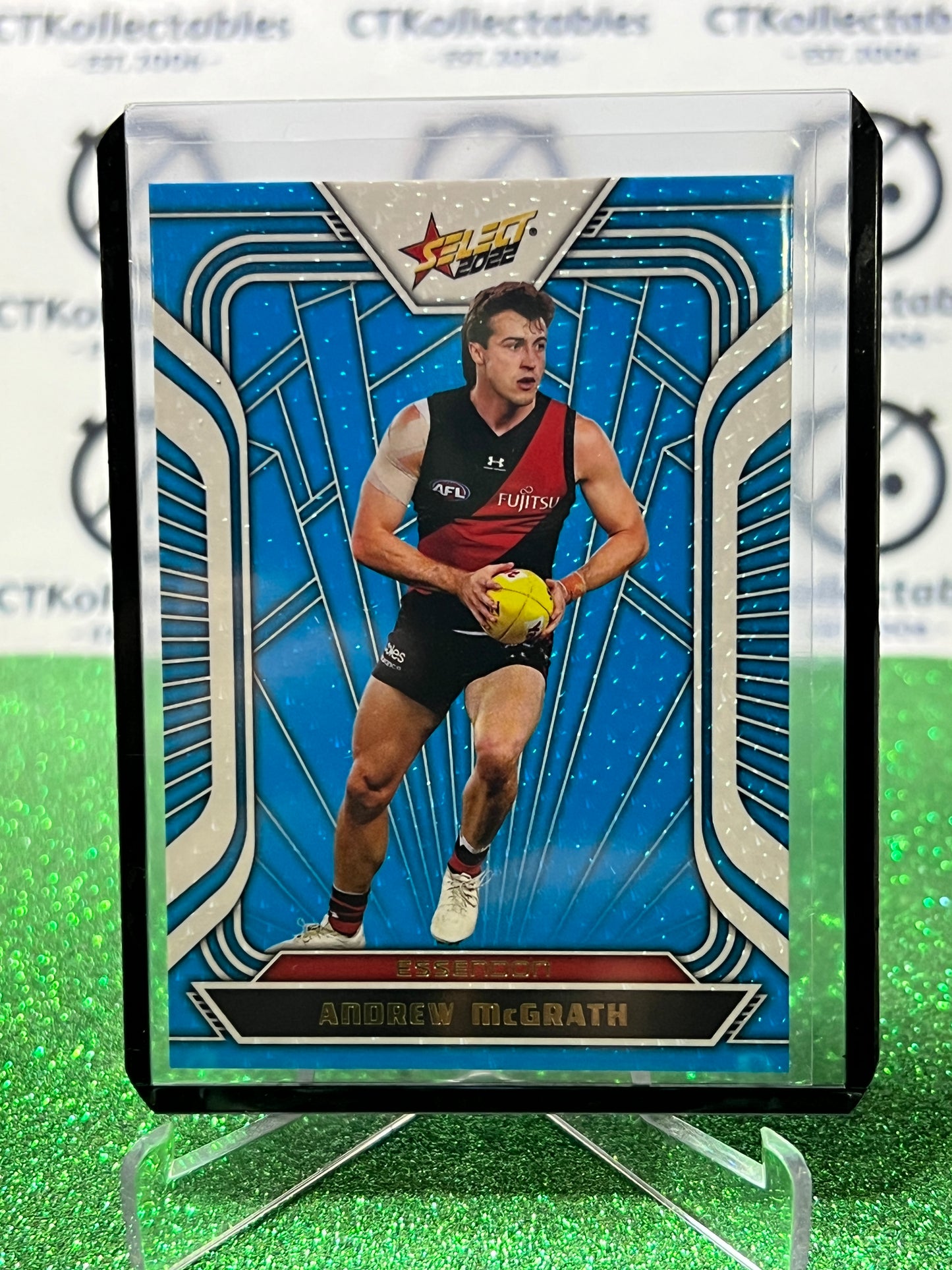 2022 AFL SELECT FOOTY STARS ANDREW McGRATH # FB54 ESSENDON BOMBERS / 190 TRADING CARD