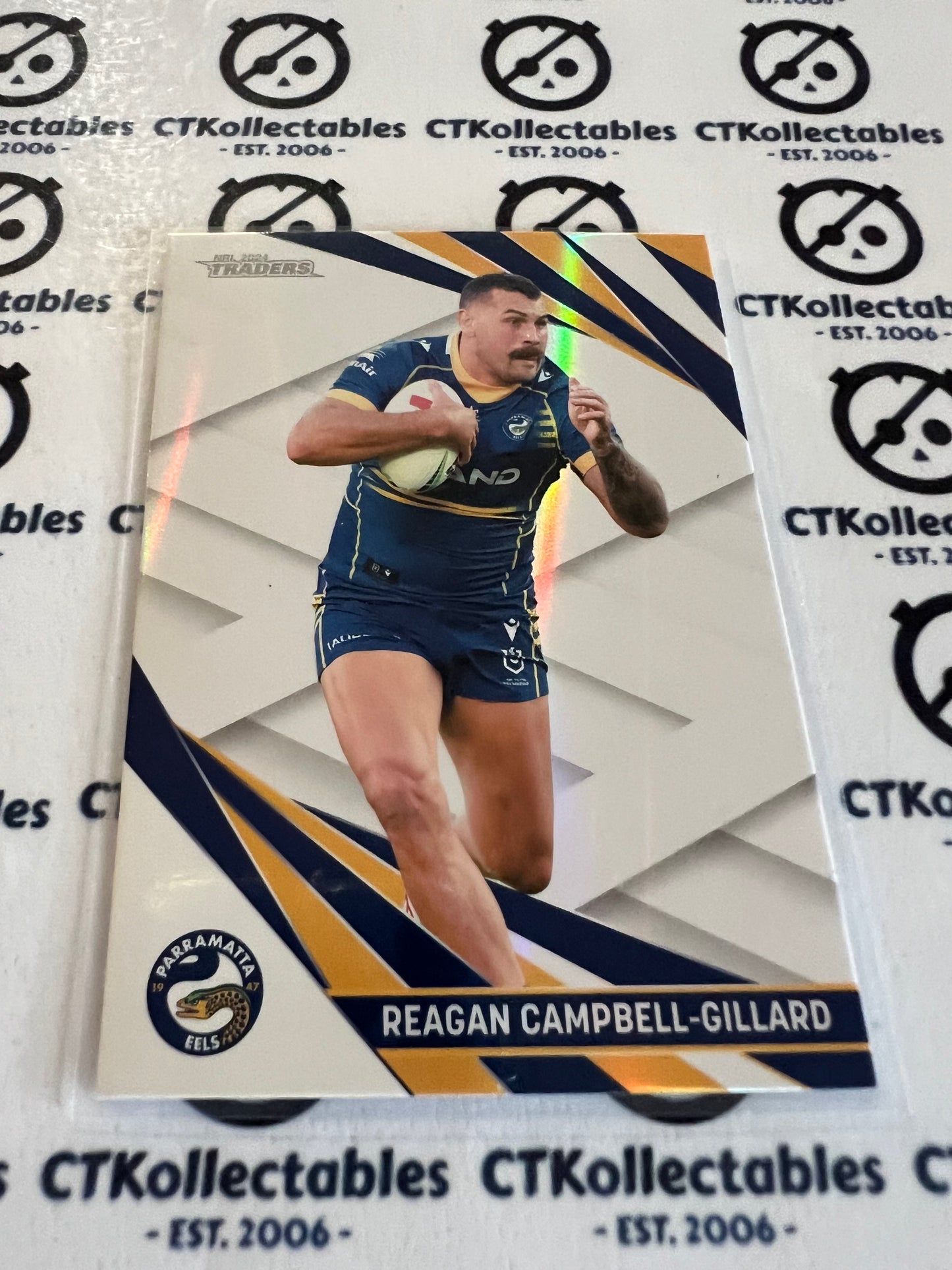 2024 NRL Traders Pearl special Parallel -PS 092 Reagan Campbell-Gillard Parramatta Eels