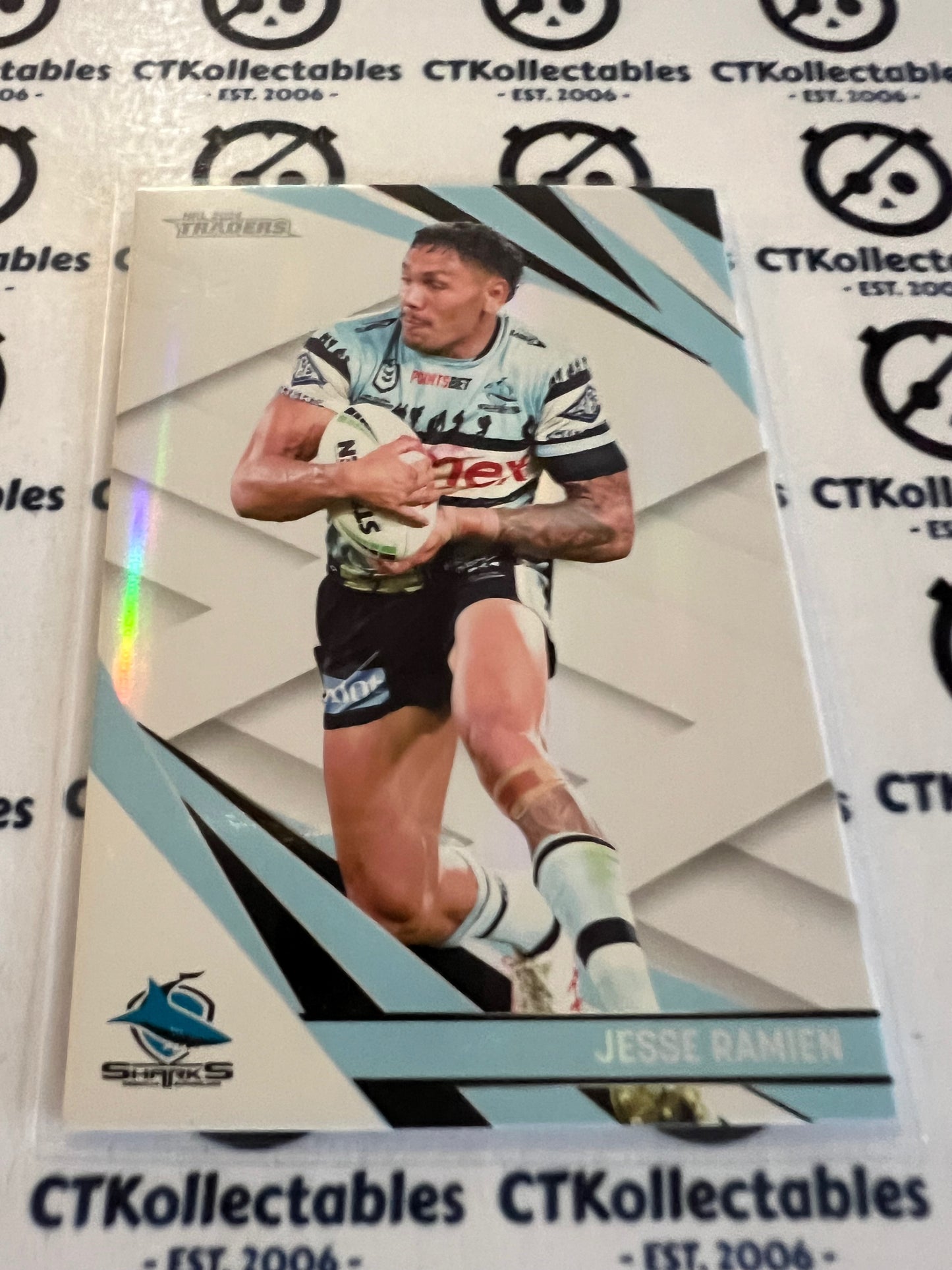 2024 NRL Traders Pearl special Parallel -PS 035 Jesse Ramien Sharks