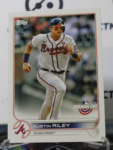 2022 TOPPS OPENING DAY BASEBALL AUSTIN RILEY # 146 ATLANTA BRAVES