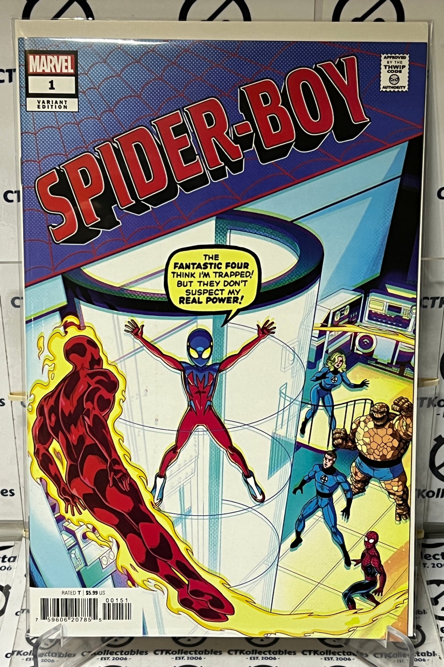 SPIDER-BOY # 1 LUCIANO VECCHIO HOMAGE VARIANT MARVEL COMIC BOOK 2023