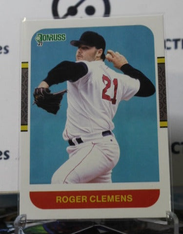 2021 PANINI DONRUSS ROGER CLEMENS # 236 BOSTON RED SOX BASEBALL
